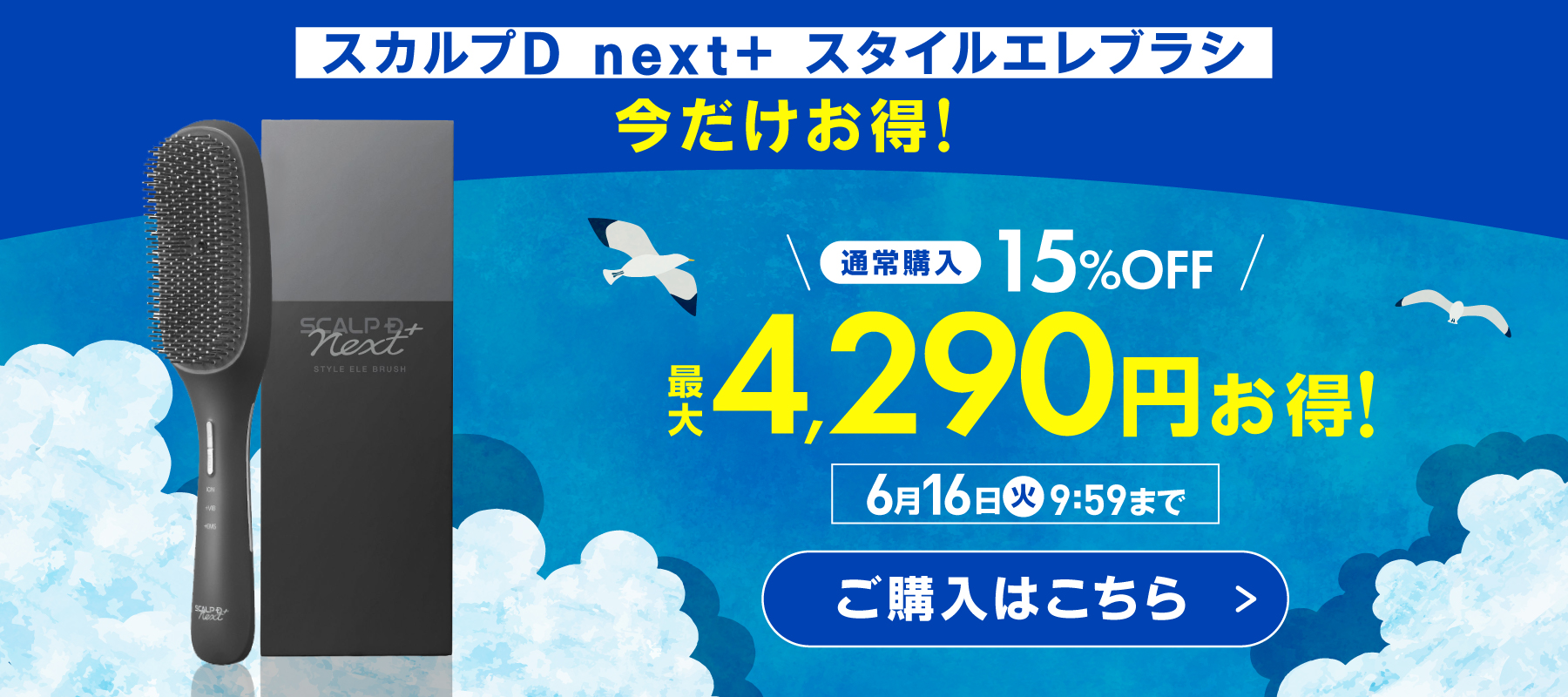 スタイルエレブラシ|スカルプDネクストプラス公式サイト