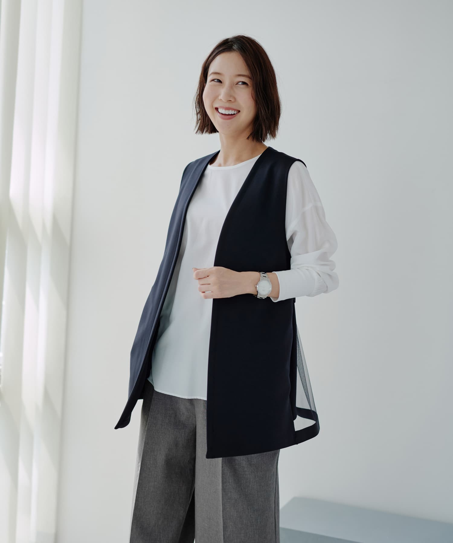 ベスト/ジレ maison celon foodie far vest maison celon foodie far vestの通販 by てぷ's shop｜ラクマ